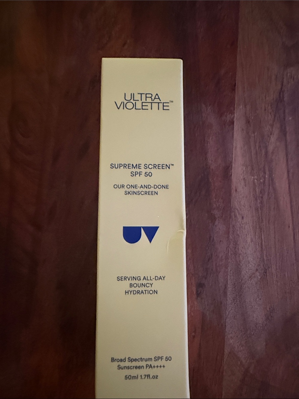 New in box Ultra Violette Sunscreen spf 50